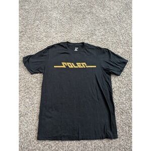 Poler‎ Camp Vibes Retro Logo T Shirt Black Medium Skater PNW